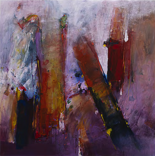 Purple and Beyond
100x100 cm, Acrylic on canvas, 2024